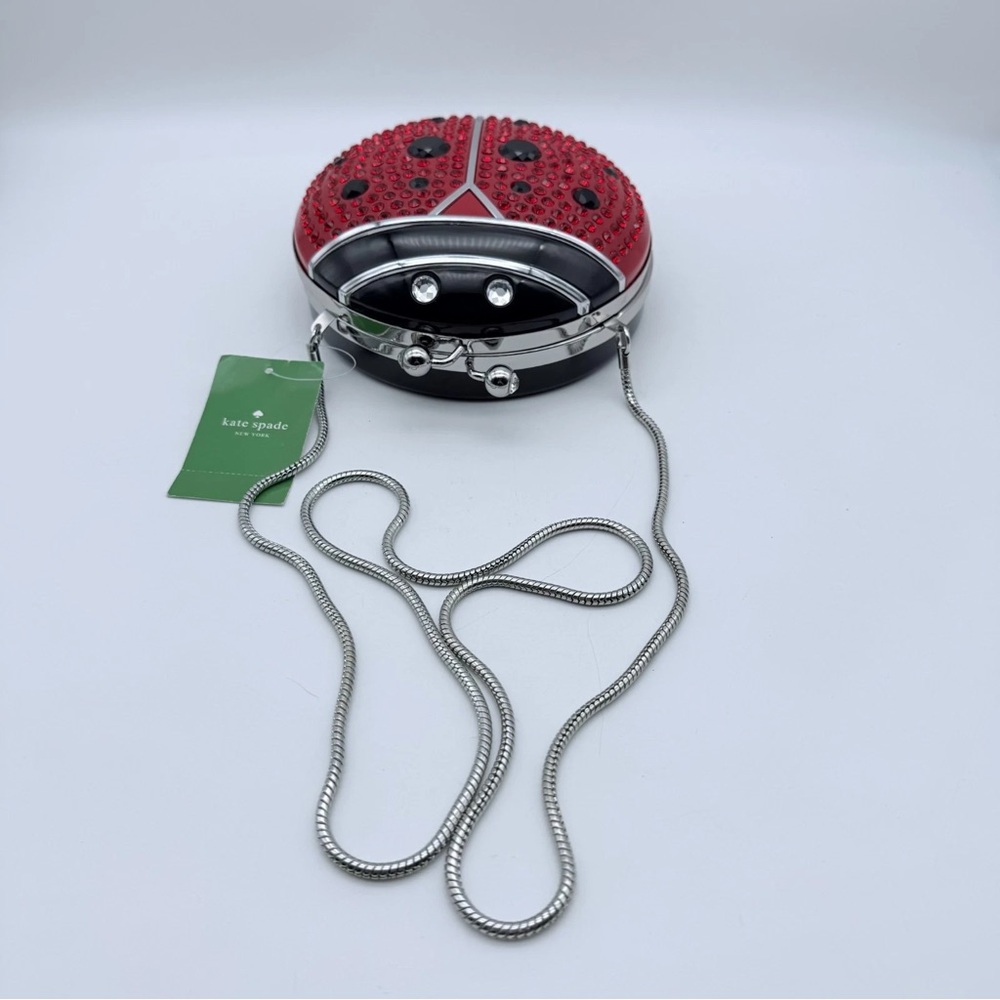 Kate Spade Red and Black Ladybug Crossbody